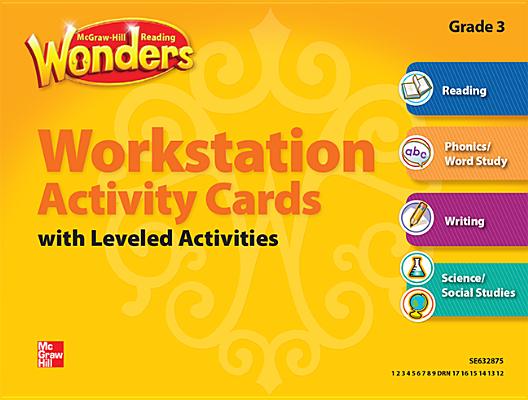 Reading Wonders, Grade 3, Workstation Activity Cards Package (ELEMENTARY CORE READING)