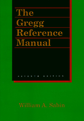 Gregg Reference Manual
