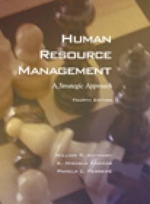 Human Resource Management : A Strategic Approach