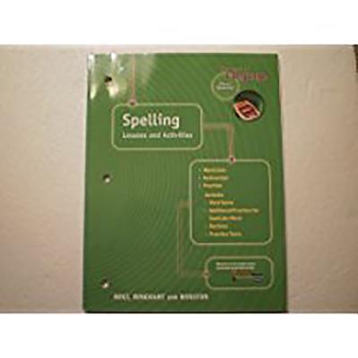 Elements of Language: Spelling, Lessons and Activities