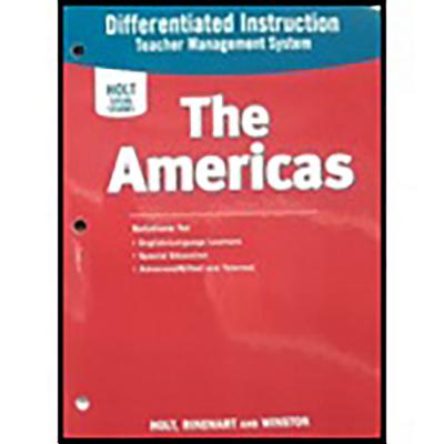 Diff Inst/Syst Hss: Amer 2007