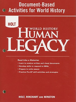 World History: Human Legacy: Document-Based Activities