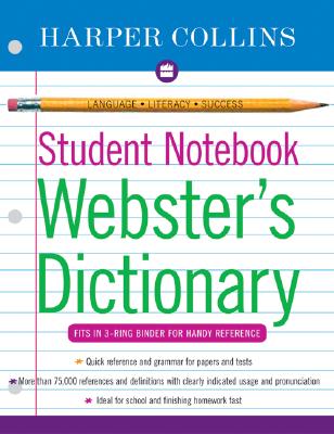 Harpercollins Student Notebook Webster's Dictionary (Collins Language)