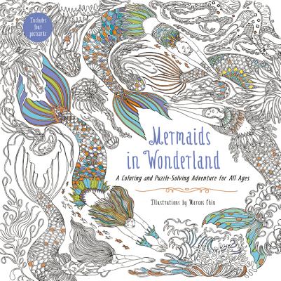 Image for Mermaids in Wonderland: A Coloring and Puzzle-Solving Adventure for All Ages
