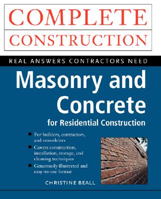 Masonry and Concrete