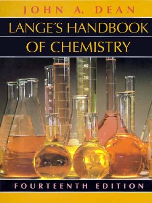 Image for Lange's Handbook of Chemistry 14e Lange's Handbook of Chemistry 14e