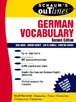 Schaum's Outlines of German Vocabulary