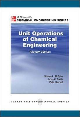 Unit Operations of Chemical Engineering, 7th Edition