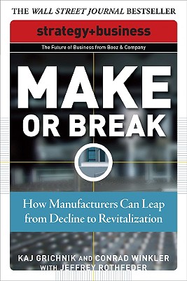 Image for Make or Break: How Manufacturers Can Leap from Decline to Revitalization (Strategy + Business)
