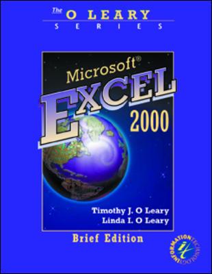 Image for O'Leary Series:  Microsoft Excel 2000 Brief Edition