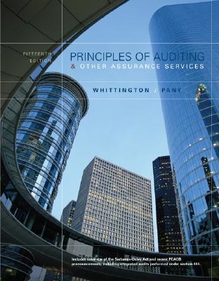 Principles of Auditing and Other Assurance Services
