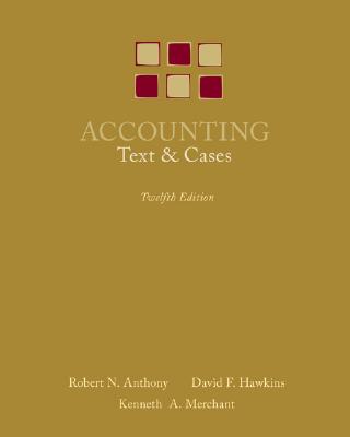 Image for Accounting: Texts and Cases