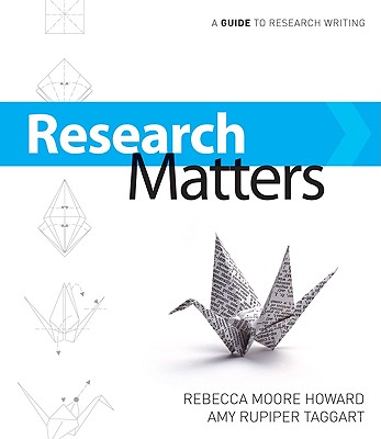 Research Matters: A Guide To Research Writing