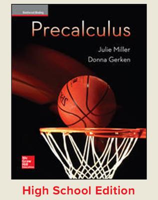 Miller, Precalculus, 2017, 1e, Student Edition, Reinforced Binding (A/P PRECALCULUS)