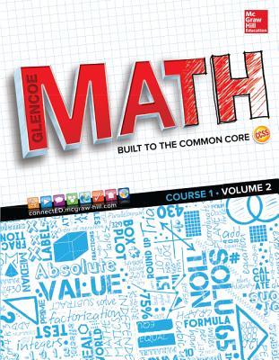 Glencoe Math, Course 1, Student Edition, Volume 2, c. 2015
