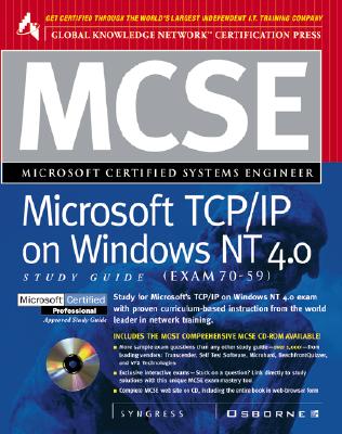 Image for MCSE Microsoft TCP/IP on Windows NT 4.0 Study Guide (Exam 70-59)