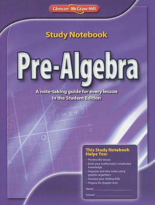 Pre-Algebra, Study Notebook (MERRILL PRE-ALGEBRA)
