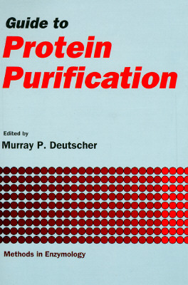 Image for GUIDE TO PROTEIN PURIFICATION METHODS IN ENZYMOLOGY VOLUME 182