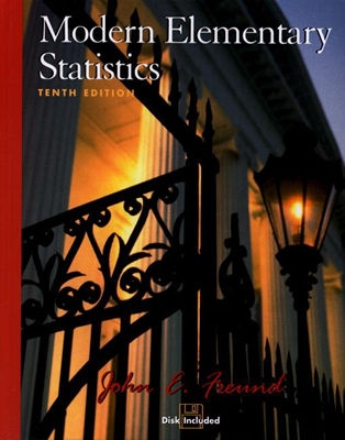 Modern Elementary Statistics (10th Edition)