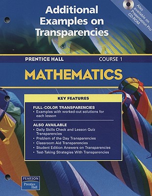 Mathematics Course 1: Additional Examples on Transparencies
