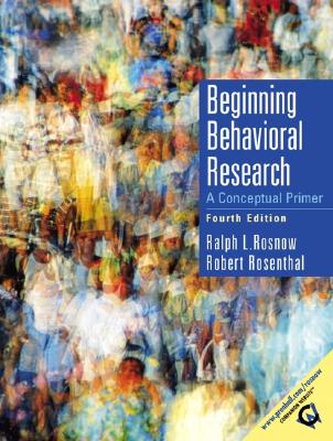 Beginning Behavioral Research: A Conceptual Primer (4th Edition)