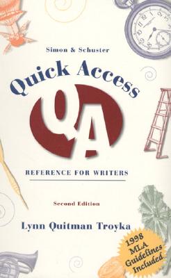 Simon & Schuster Quick Access Reference for Writers
