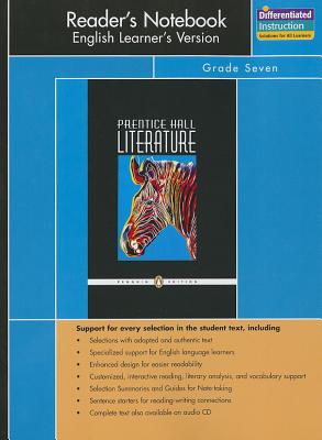 PRENTICE HALL LITERATURE PENGUIN EDITION READERS NOTEBOOK ENGLISH LEARNERS VERSION GRADE 7 2007C