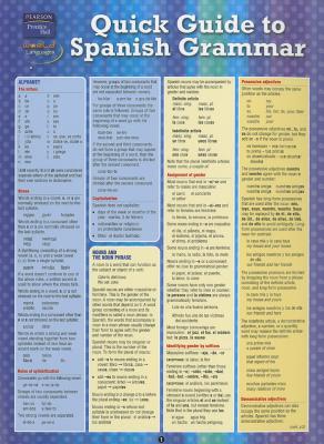 Quick Guide to Spanish Grammar