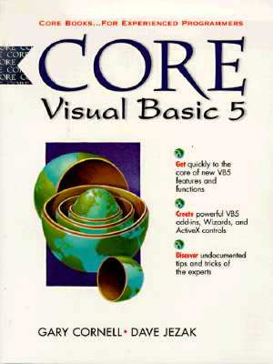 Core Visual Basic 5 (Core Series)