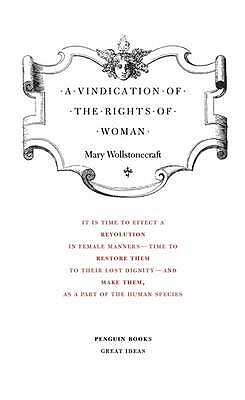 Great Ideas Vindication of the Rights of Women (Penguin Great Ideas)
