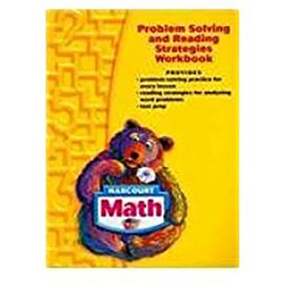 Harcourt Math: Problem Solving and Reading Strategies Workbook Grade 1