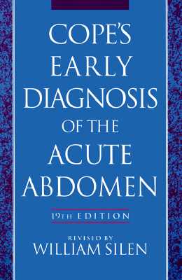 Cope's Early Diagnosis of the Acute Abdomen