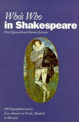 Image for Who's Who in Shakespeare (Who's Who Series) Who's Who in Shakespeare (Who's Who Series)