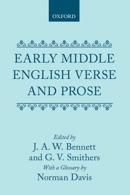 Image for Early Middle English Verse and Prose, 2nd Edition Early Middle English Verse and Prose, 2nd Edition