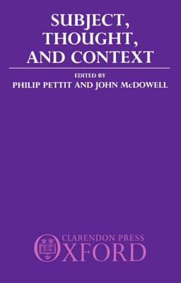 Subject, Thought, And Context