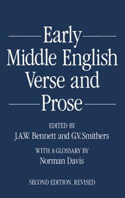 Image for Early Middle English Verse and Prose Early Middle English Verse and Prose