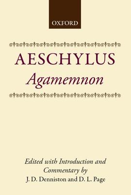 Image for AESCHYLUS: AGAMEMNON AESCHYLUS: AGAMEMNON