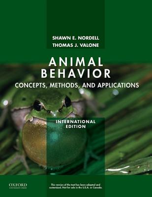Animal Behavior: Concepts, Methods, and Applications