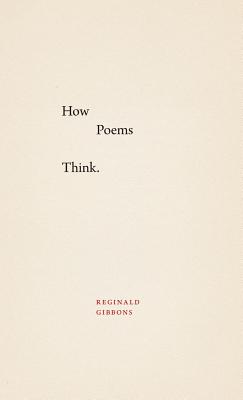 How Poems Think