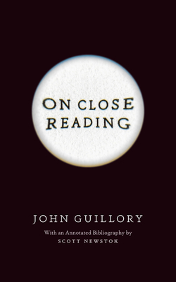 Image for On Close Reading On Close Reading