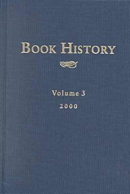 Book History, Vol. 3: 2000
