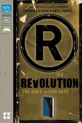 NIV, Revolution: The Bible for Teen Guys, Leathersoft, Blue/Charcoal: Updated Edition