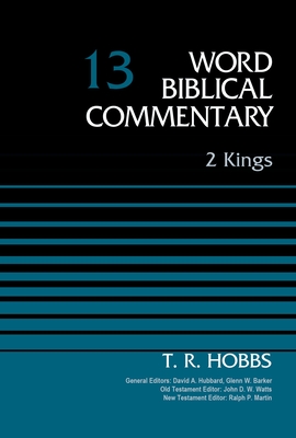 Image for WBC 2 Kings Volume 13 (Word Biblical Commentary)