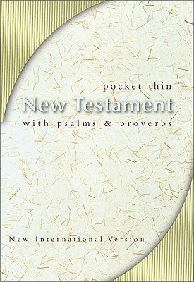 NIV Pocket Thin New Testament With Psalms & Proverbs