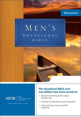 Image for Mens Devotional Bible (New International Version, Bonded Leather, Hunter Green)