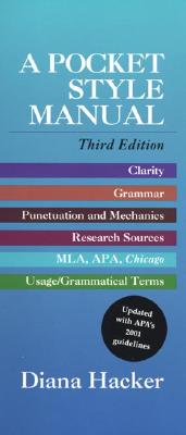 A Pocket Style Manual: Updated With APA's 2001 Guidelines