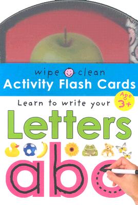 Wipe Clean: Activity Flash Cards Letters: 26 Double-Sided Wipe-Clean Flash Cards -- Includes Pen!