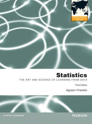 Statistics : The Art and Science of Learning from Data Pie No Us Sale