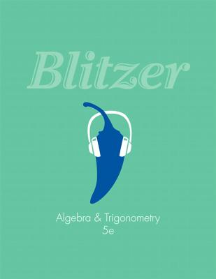 Algebra and Trigonometry (5th Edition)