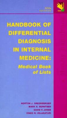 Image for Handbook of Differential Diagnosis in Internal Medicine: Medical Book of Lists Handbook of Differential Diagnosis in Internal Medicine: Medical Book of Lists